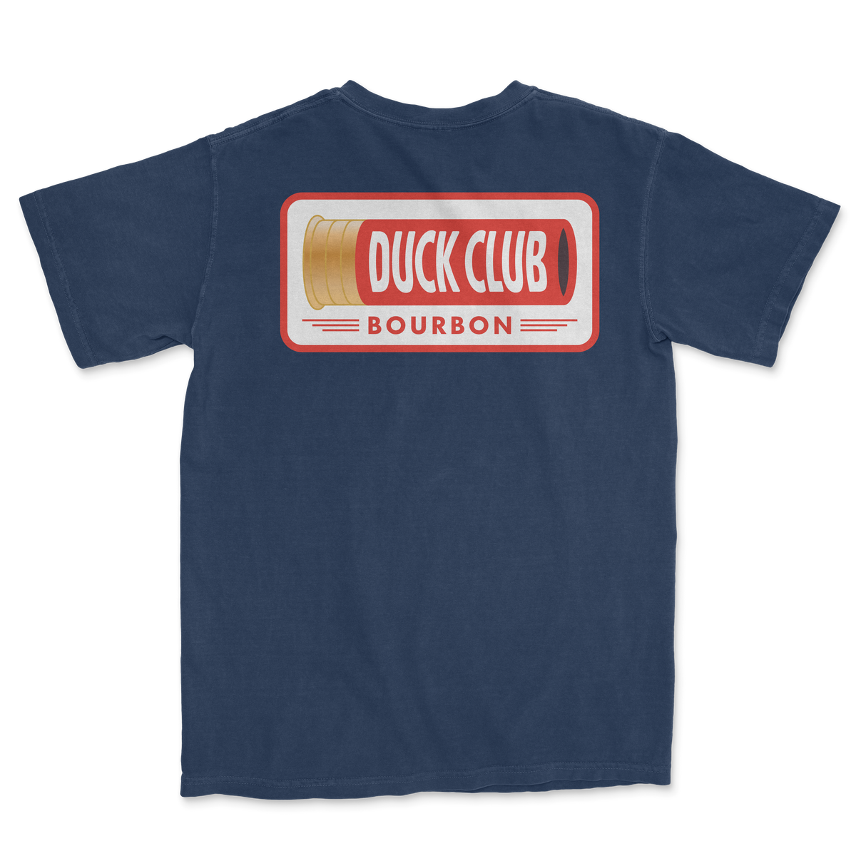 Navy Tee - “Shotgun Shell” Graphic